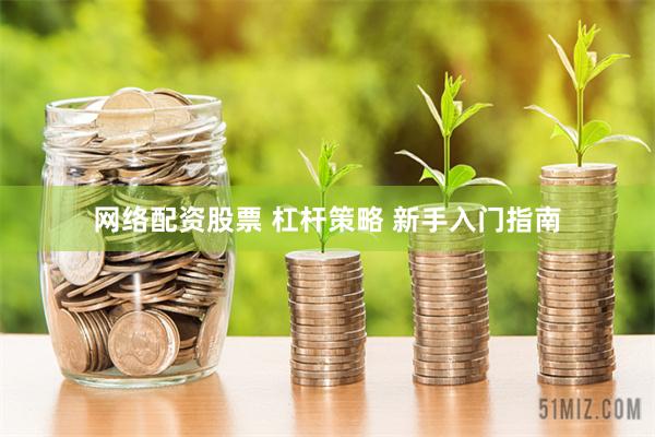 网络配资股票 杠杆策略 新手入门指南