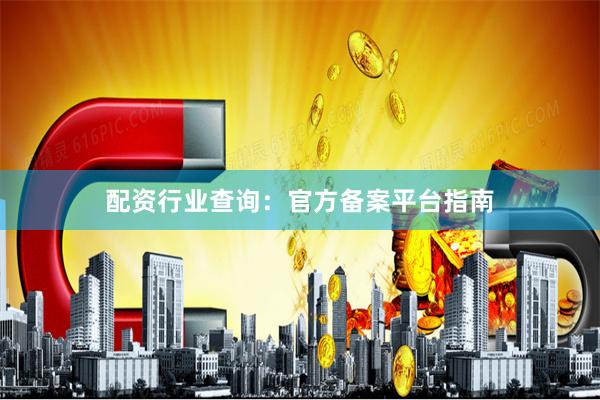 配资行业查询：官方备案平台指南